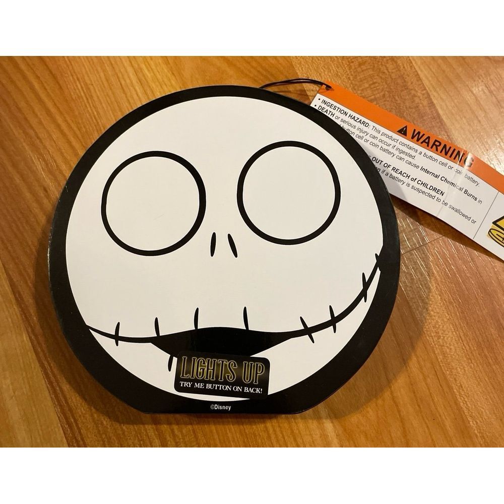 The Nightmare Before Christmas Jack LIGHTS UP wood‎ sign